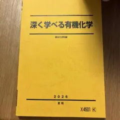 駿台テキスト・石川正明【 深く学べる有機化学（25）夏期 】+プリント