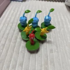 ピクミン PIKMIN ゆらゆらフィギュア おきあがりこぼし 3色 6点セット