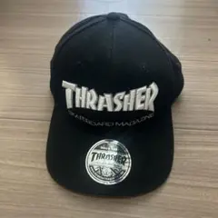 THRASHER スケートボードマガジン キャップ ブラックのサムネイル