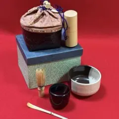 野点籠　野点茶道具セット　茶道　茶箱のサムネイル