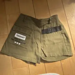 ANAP オリーブグリーン ショートパンツ キッズMサイズ