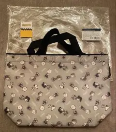 【PEANUTS】スヌーピー 総柄プリント 保冷温トートバッグ