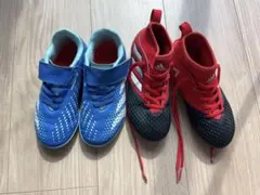 adidasサッカーシューズトレーニングシューズとスパイク18センチアディダス