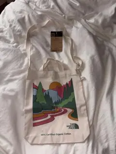 THE NORTH FACE オーガニックコットントート ヨセミテリバープリント