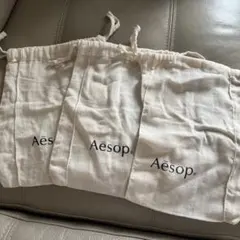 Aesop イソップ コットン巾着袋 5個セット - メルカリ
