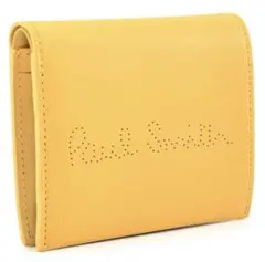 Paul Smith 二つ折り財布 イエロー パンチングロゴのサムネイル