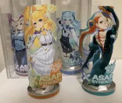 ケース付き】ウマ娘&ZONeコラボ 手作りメタルスタンドステゴ一族コンプ