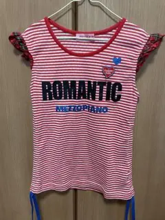 mezzo piano ボーダー柄 ノースリーブ 160cmのサムネイル