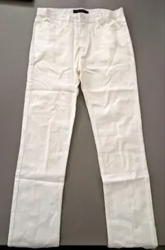 JILL BLAZE メンズカジュアルパンツ ストレッチ　白のサムネイル