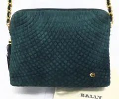 美品　BALLY グリーン ショルダーバッグ 2026年最新】Bally カラー：グリーン系 レディース ショルダーバッグの