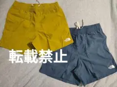 ノースフェイス バーサタイルショーツ　グリーン&ブルー　おまけ付き