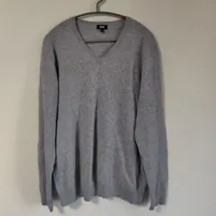 ユニクロ　長袖セーター　カシミヤ100%　XLサイズ