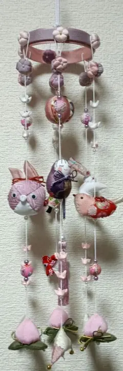 古い木目込　雛人形　峯清作 清峯 作 ミニ木目込雛人形 十五人飾り 親王雛 三人官女 五人囃子