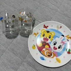 しまじろう　つよいこグラス　お皿　セット　ミスド　ミスタードーナツのサムネイル