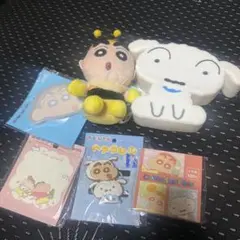 ブルブル動くクレヨンしんちゃん ぬいぐるみと文房具セット
