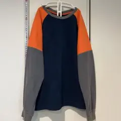 UNIQLO KIDS パジャマ オレンジ/ネイビー/グレー 140cm