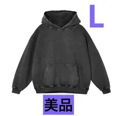 ARTIEMASTER ダメージ加工 ダークグレー フーディー ウォッシュド加工