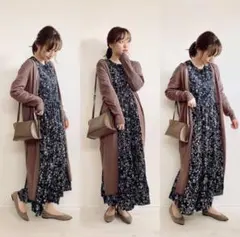 【1週間限定価格】未使用 XL GUワイドリブロングカーディガン