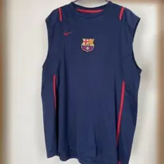 00's NIKE FCバルセロナ タンクトップ ノースリーブ 04-05 - メルカリ