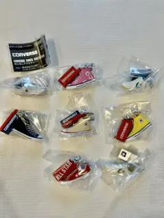 コンバース めじるしアクセサリー 全8種コンプリートセット ガチャガチャ