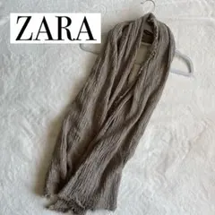 ZARA ストール　ベージュのサムネイル