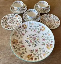 MINTON ケーキ皿 20cm 6枚セット 極美品✨1個からでも対応可能‼️ MINTON ケーキ皿 20cm 6枚セット 極美品✨1個からでも対応可能‼️