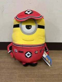 ミニオン ぬいぐるみ 帽子付き　ピットクルー　ラルフ