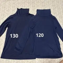 UNIQLOヒートテック130.120 2枚