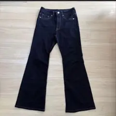 【H&M】divided ブーツカット フレアデニムパンツ インディゴ