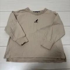 KANGOL ベージュ 長袖カットソー110