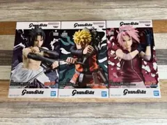 NARUTO Grandista フィギュア3点セット ナルト+サクラ+サスケ