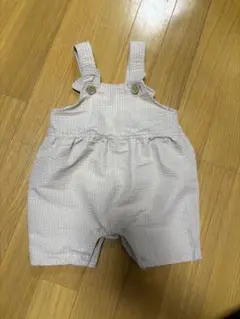 ベージュ サロペット 80サイズ