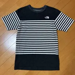 THE NORTH FACE ノースフェイス　ボーダー　Tシャツ　グレー　Mのサムネイル