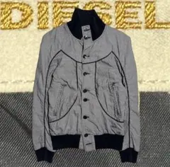 DIESEL 00s y2k ブルゾンジャケット　千鳥格子　パイピング　グランジのサムネイル