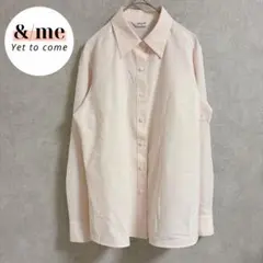 美品　SELERY セロリー　長袖シャツ　ブラウス　ライトピンク　オフィスのサムネイル