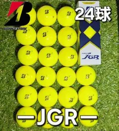 BRIDGESTONE 【JGR】黄 24球【2ダース分】3球未使用