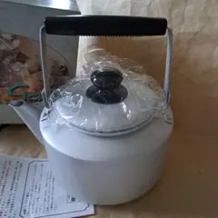 パール調アルマイト加工　アルミ製　やかん　ケトル　2L　昭和レトロ