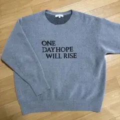 GLOBAL WORK グレー セーター L