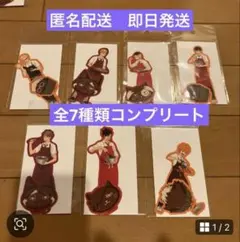 ハイキュー!! meiji オリジナルステッカー 全7種類コンプリートセット①のサムネイル