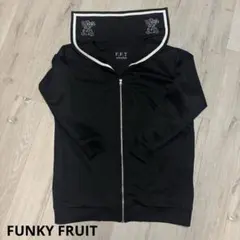 FUNKY FRUIT 「F.F.T collection」セーラー襟パーカー黒のサムネイル