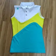 DESCENTE GOLF レディース ノースリーブシャツ M