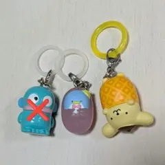 サンリオ めじるしアクセサリー タキシードサム ポムポムプリン 2点