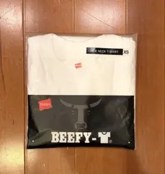 Hanes BEEFY-T クルーネック Tシャツ XS ビーフィー