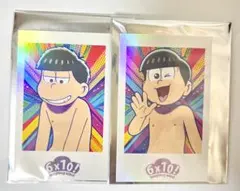 おそ松さん 原宿 ラフォーレ 6×10 スキ松 チェキカード 一松 トド松