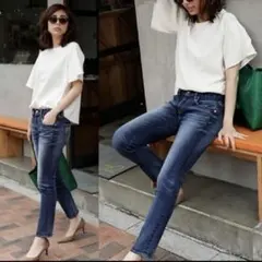 PLST アニバーサリー　RED CARD デニム　22インチ