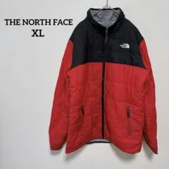 THE NORTH FACE XL 赤黒 リバーシブル ダウン ボアジャケット