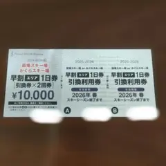 2026年最新】苗場スキーリフト券の人気アイテム - メルカリ