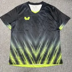 Butterfly 卓球ウェア ブラック/グリーン