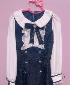 LIZLISA ハートジャガードワンピース