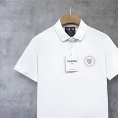 新品】UABONI パリス メンズ 半袖 ポロシャツ 白 50 XL - メルカリ